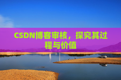 CSDN博客审核,探究其过程与价值